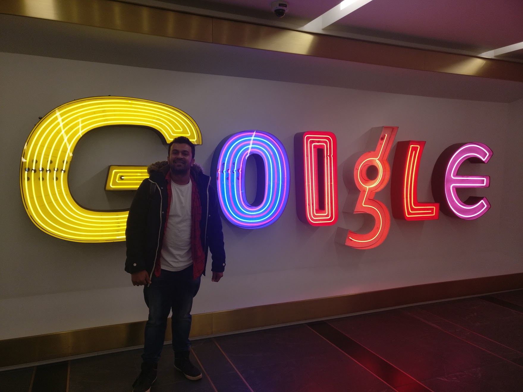 Me @ Google NY office